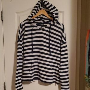 Striped Fashion Hoody